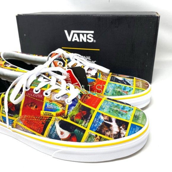 VANS National Geographic Collaboration Women's Era Red Nat Size 6.5 VN0A4U39WJZ - Picture 11 of 11